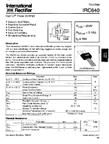 DataSheet IRC640 pdf