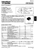 DataSheet IRF9520S pdf