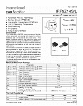 DataSheet IRF9Z14L pdf