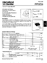 DataSheet IRF9Z34 pdf