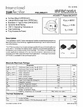 DataSheet IRFBC30L pdf