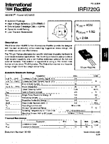 DataSheet IRFI720G pdf