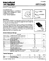 DataSheet IRFI744G pdf