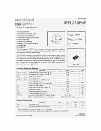 DataSheet IRFL210PBF pdf