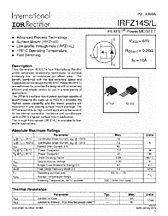 DataSheet IRFZ14S pdf