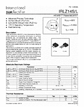 DataSheet IRLZ14S pdf
