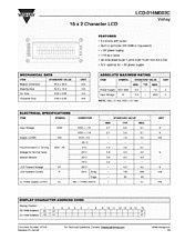 DataSheet LCD-016M002C pdf