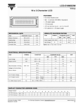 DataSheet LCD-016M002M pdf