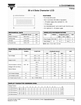 DataSheet LCD-020M004A pdf