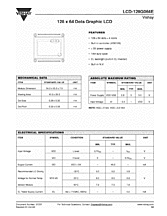 DataSheet LCD-128G064E pdf