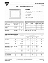 DataSheet LCD-160G128B pdf