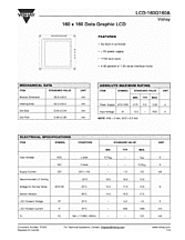 DataSheet LCD-160G160A pdf