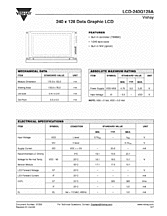 DataSheet LCD-240G128A pdf