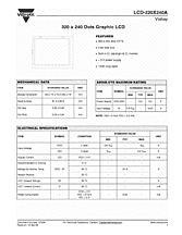 DataSheet LCD-320X240A pdf