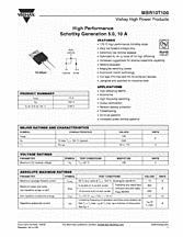 DataSheet MBR10T100 pdf