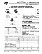DataSheet MBRF30H60CT pdf