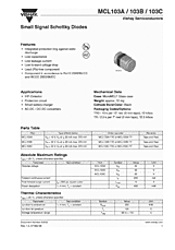 DataSheet MCL103A pdf