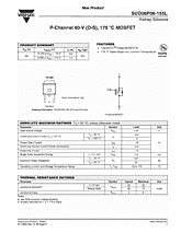 DataSheet SUD08P06-155L pdf