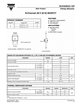 DataSheet SUD50N03-16P pdf