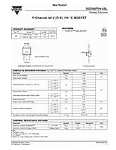 DataSheet SUD50P08-25L pdf