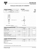 DataSheet SUP18N15-95 pdf