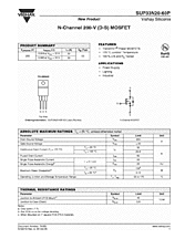 DataSheet SUP33N20-60P pdf