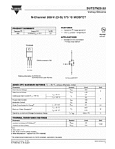 DataSheet SUP57N20-33 pdf