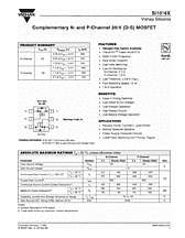 DataSheet Si1016X pdf