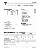 DataSheet Si1029X pdf