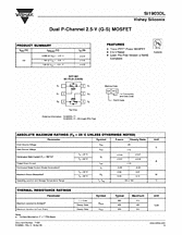 DataSheet Si1903DL pdf