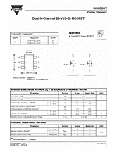 DataSheet Si3900DV pdf