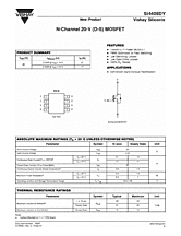 DataSheet Si4408DY pdf