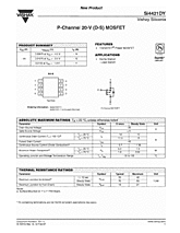 DataSheet Si4421DY pdf