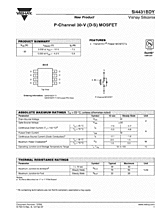 DataSheet Si4431BDY pdf