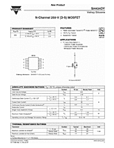 DataSheet Si4434DY pdf