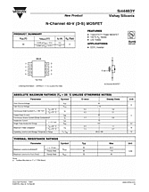 DataSheet Si4446DY pdf