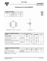 DataSheet Si4463BDY pdf