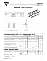 DataSheet Si4484EY pdf