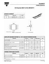 DataSheet Si4490DY pdf