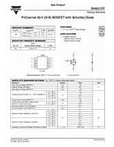 DataSheet Si4621DY pdf
