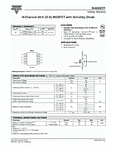DataSheet Si4628DY pdf