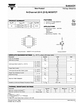 DataSheet Si4630DY pdf