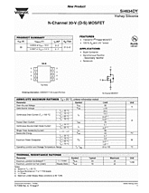 DataSheet Si4634DY pdf