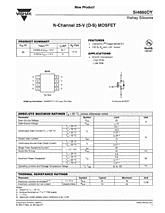 DataSheet Si4660DY pdf