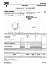 DataSheet Si4686DY pdf