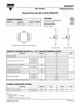 DataSheet Si4908DY pdf