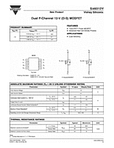 DataSheet Si4931DY pdf