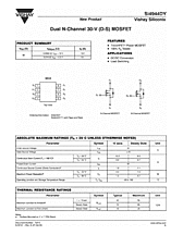 DataSheet Si4944DY pdf