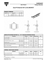 DataSheet Si4953ADY pdf