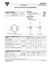 DataSheet Si4973DY pdf
